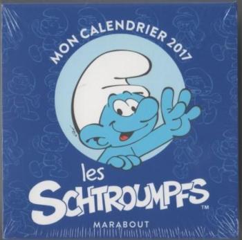Couverture de l'album Les Schtroumpfs (Divers) - HS. Les Schtroumpfs : mon calendrier 2017