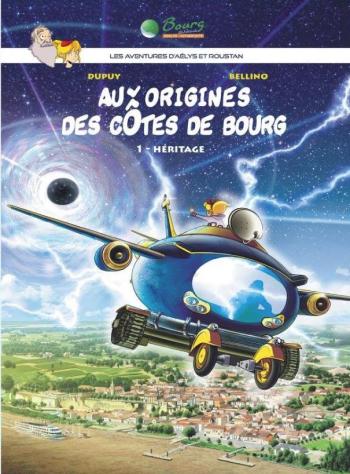Couverture de l'album Les Aventures d'Aélys et Roustan - Aux origines des Côtes de Bourg - 1. Héritage
