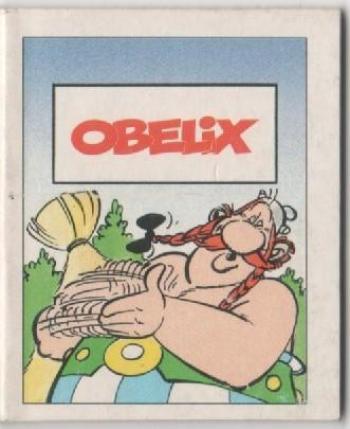 Couverture de l'album Astérix (Mini-livre Nutella/Kinder) - 8. Obelix
