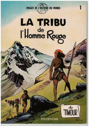 Couverture de l'album Les Timour - 1. La tribu de l'homme rouge