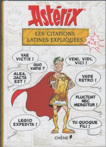 Couverture de l'album Astérix (Divers) - HS. Astérix les citations Latines expliquées de A à Z