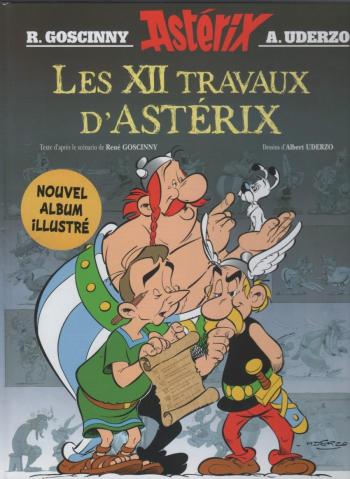 Couverture de l'album Astérix (Albums des films) - 1. Les XII travaux d'Astérix