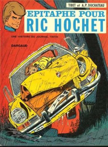 Couverture de l'album Ric Hochet - 17. Épitaphe pour Ric Hochet