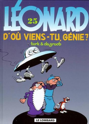 Couverture de l'album Léonard - 25. D'où viens-tu, génie ?
