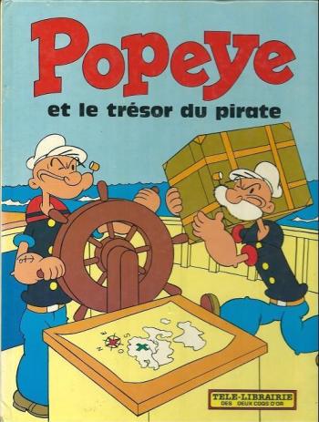 Couverture de l'album Popeys (des deux coqs d'or) - 1. Popeye et le trésor du pirate