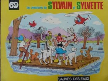 Couverture de l'album Sylvain et Sylvette (Albums Fleurette - Nouvelle série) - 69. Sauvés des eaux