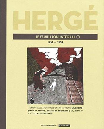 Couverture de l'album Hergé - Le Feuilleton intégral - 7. 1937 - 1939