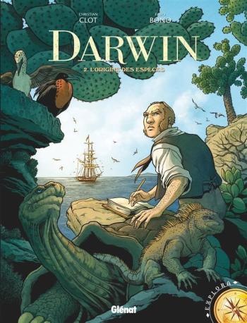 Couverture de l'album Darwin - 2. L'origine des espèces