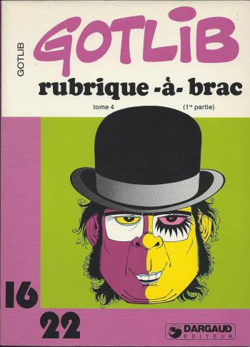 Couverture de l'album Rubrique-à-brac (16/22) - 7. Tome 4 (1re partie)