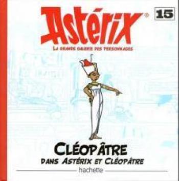 Couverture de l'album Astérix - La Grande Galerie des personnages - 15. Cléopâtre dans Astérix et Cléopâtre