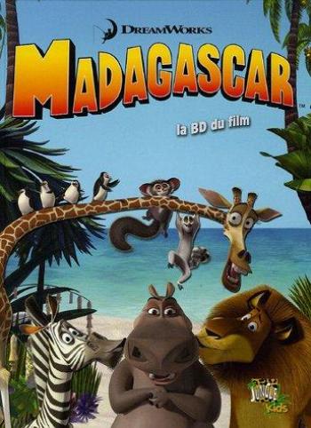 Couverture de l'album Madagascar (La BD du film) - 1. Madagascar