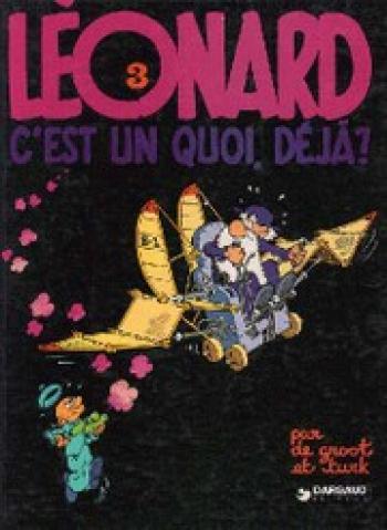 Couverture de l'album Léonard - 3. Léonard c'est un quoi, déjà ?