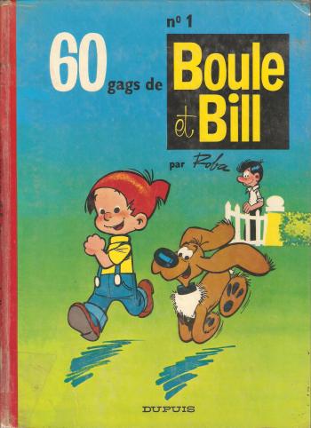 Couverture de l'album Boule & Bill - 1. 60 gags de Boule & Bill n° 1