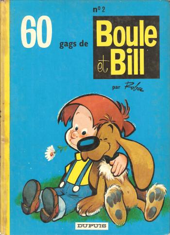 Couverture de l'album Boule & Bill - 2. 60 gags de Boule et Bill n° 2