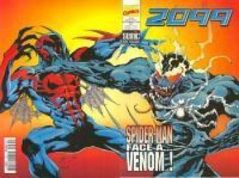 Couverture de l'album 2099 - 35. spiderman face à Venom