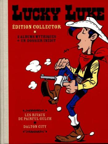 Couverture de l'album Lucky Luke (Divers) - HS. Lucky Luke édition collector - Les rivaux de Painful Gulch / Dalton City