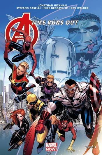 Couverture de l'album Avengers - Time Runs Out - 4. La chute des dieux