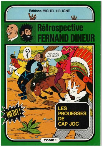 Couverture de l'album Rétrospective Fernand Dineur - 1. Les prouesses de Cap Joc