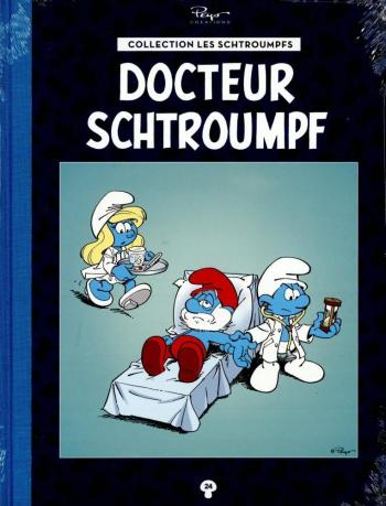 Couverture de l'album Les Schtroumpfs (Collection Hachette) - 24. Docteur Schtroumpf