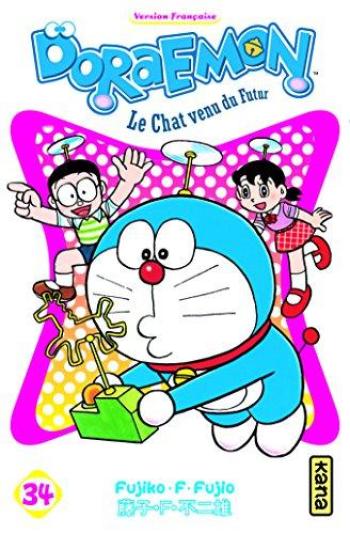 Couverture de l'album Doraemon - Le Chat venu du futur - 34. Doraemon - Tome 34