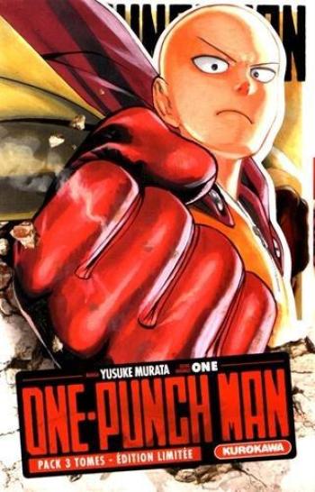 Couverture de l'album One-Punch Man - COF. One-Punch Man - Pack 3 tomes - Edition limitée