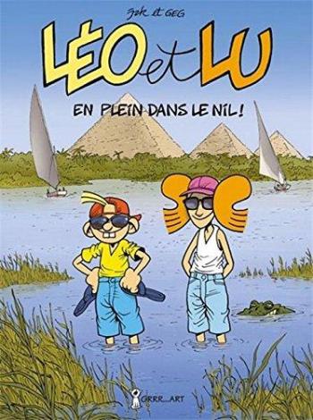 Couverture de l'album Léo et Lu - 6. En plein dans le Nil !