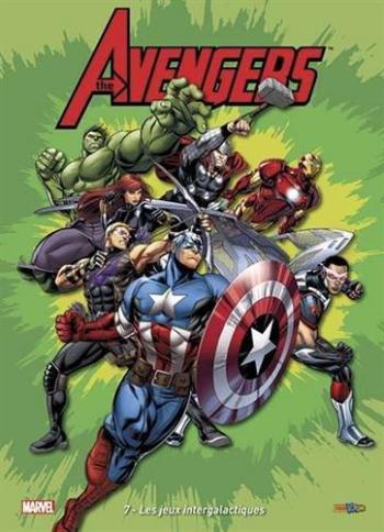 Couverture de l'album The Avengers (Panini Kids) - 7. Les jeux intergalactiques