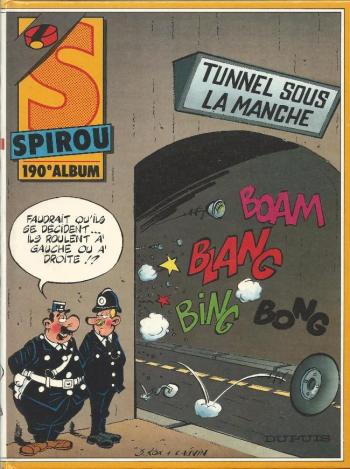 Couverture de l'album Recueil du journal de Spirou - 190. Tome 190