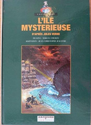 Couverture de l'album Jules Verne (Uderzo) - 2. L'Île mystérieuse