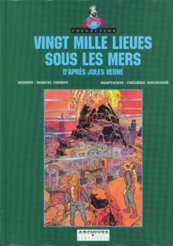 Couverture de l'album Jules Verne (Uderzo) - 1. Vingt mille lieues sous les mers