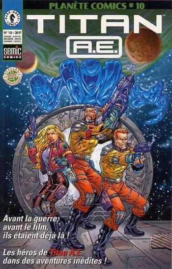 Couverture de l'album Planète Comics (V2) - 10. Titan A.E.