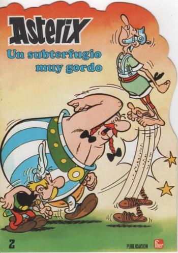 Couverture de l'album Astérix (en espagnol) - HS. 2 Asterix Un subterfugio muy gordo