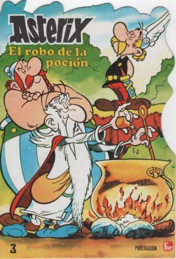 Couverture de l'album Astérix (en espagnol) - HS. 3 Asterix El robo de la pocion