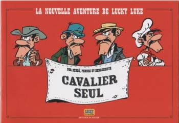 Couverture de l'album Les Aventures de Lucky Luke d'après Morris - HS. Dossier de presse : Cavalier seul