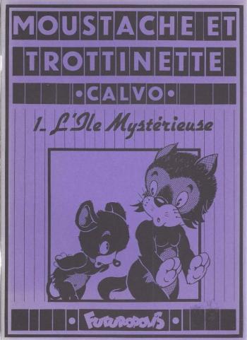 Couverture de l'album Moustache et Trottinette - 1. L'Île mystérieuse