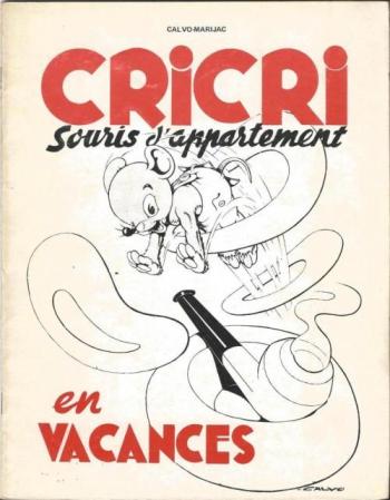 Couverture de l'album Cricri souris d'appartement - 2. Cricri en vacances