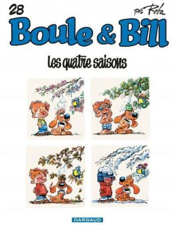 Couverture de l'album Boule & Bill (dès 2000) - 28. Les quatre saisons