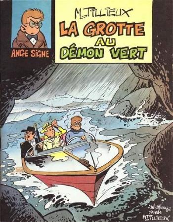 Couverture de l'album Ange Signe - 1. La Grotte au démon vert