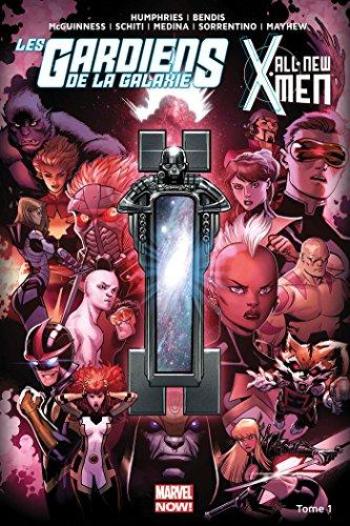 Couverture de l'album Les Gardiens de la Galaxie / All-New X-Men - Le vortex noir - 1. Le Vortex noir I