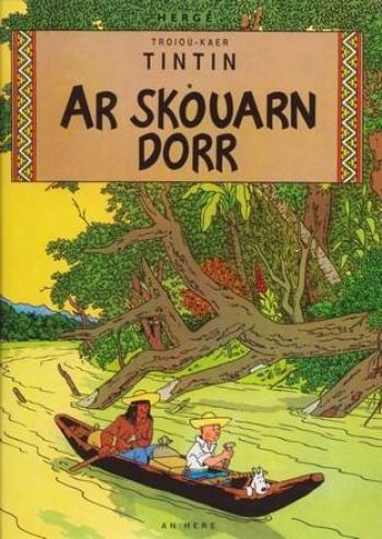 Couverture de l'album Troioù-kaer Tintin (Tintin en breton) - 6. Ar skouarn dorr (breton)