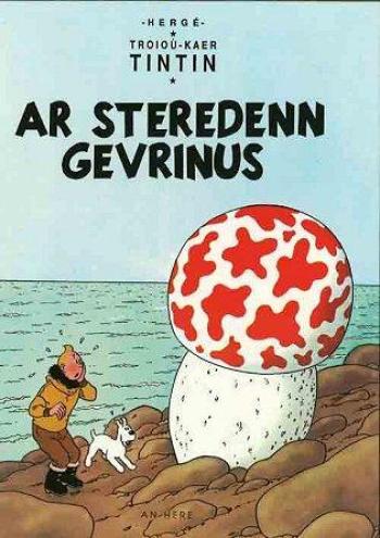 Couverture de l'album Troioù-kaer Tintin (Tintin en breton) - 10. Ar steredenn gevrinus