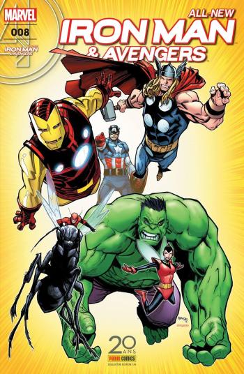 Couverture de l'album All-New Iron Man & Avengers - 8. Coup de jeune