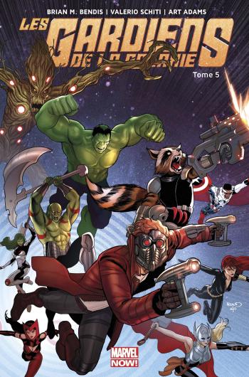 Couverture de l'album Les Gardiens de la Galaxie (Marvel Now!) - 5. Les Gardiens rencontrent les Avengers