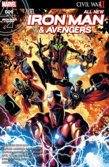 Couverture de l'album All-New Iron Man & Avengers - 9. Attrape-moi si tu peux