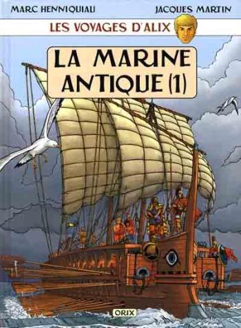 Couverture de l'album Les Voyages d'Alix - 5. La Marine antique (1)