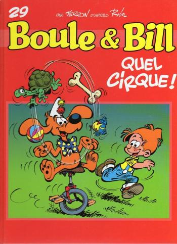 Couverture de l'album Boule & Bill (dès 2000) - 29. Quel cirque !