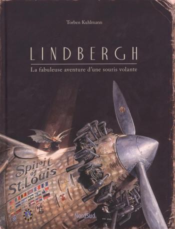 Couverture de l'album Lindbergh - La Fabuleuse Aventure d'une souris volante (One-shot)