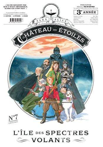 Couverture de l'album Le Château des étoiles (Gazette) - 7. L'Île des spectres volants