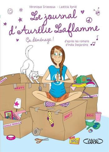 Couverture de l'album Le Journal d'Aurélie Laflamme - 3. Ça déménage !
