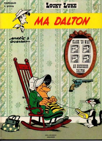Couverture de l'album Lucky Luke (En langues régionales et étrangères) - 38. Ma Dalton (breton)